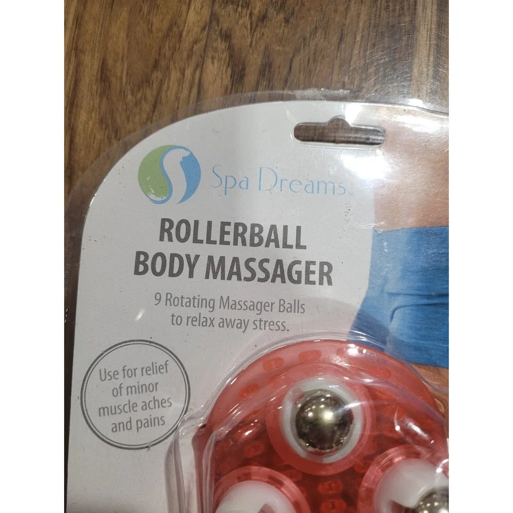 Spa Dreams Rollerball Body massager Pink New